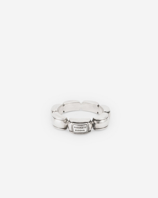 027 17,5 - Refined Batul Ring Silver