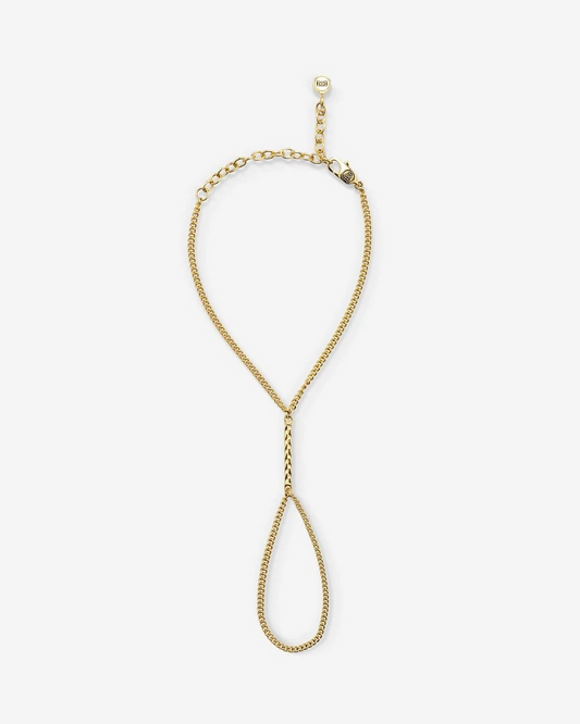 033GV C-E Handchain George Gold Vermeil