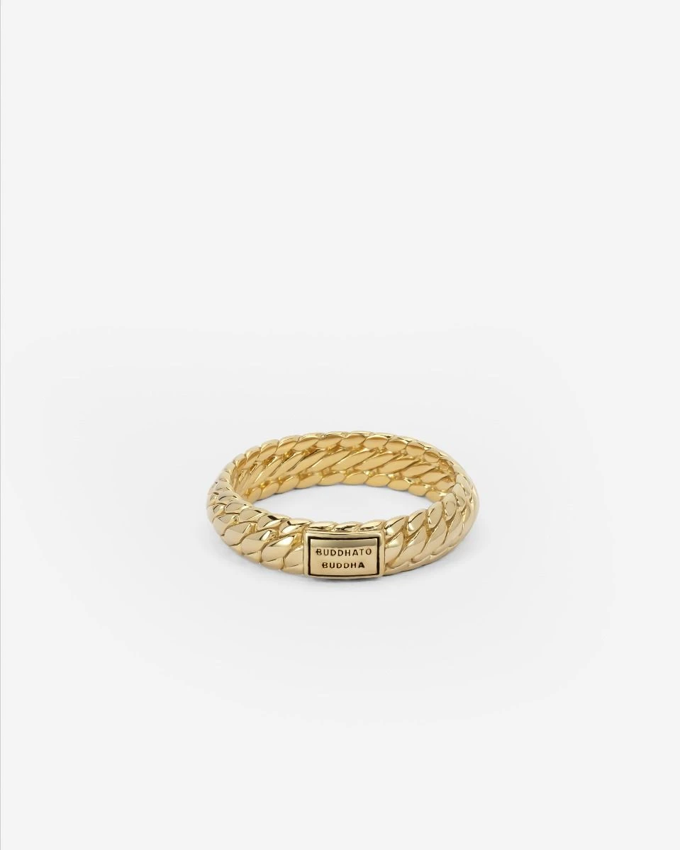 125GV 18 - Ben XS Ring Gold Vermeil