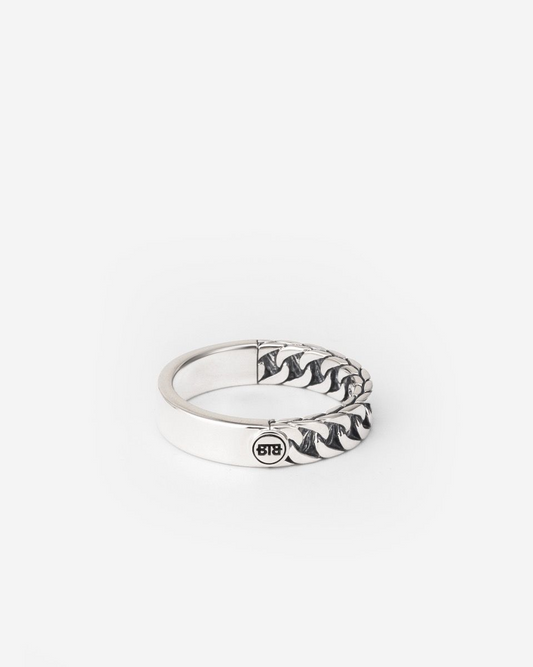 338 16 - Esther Small Dual Ring Silver