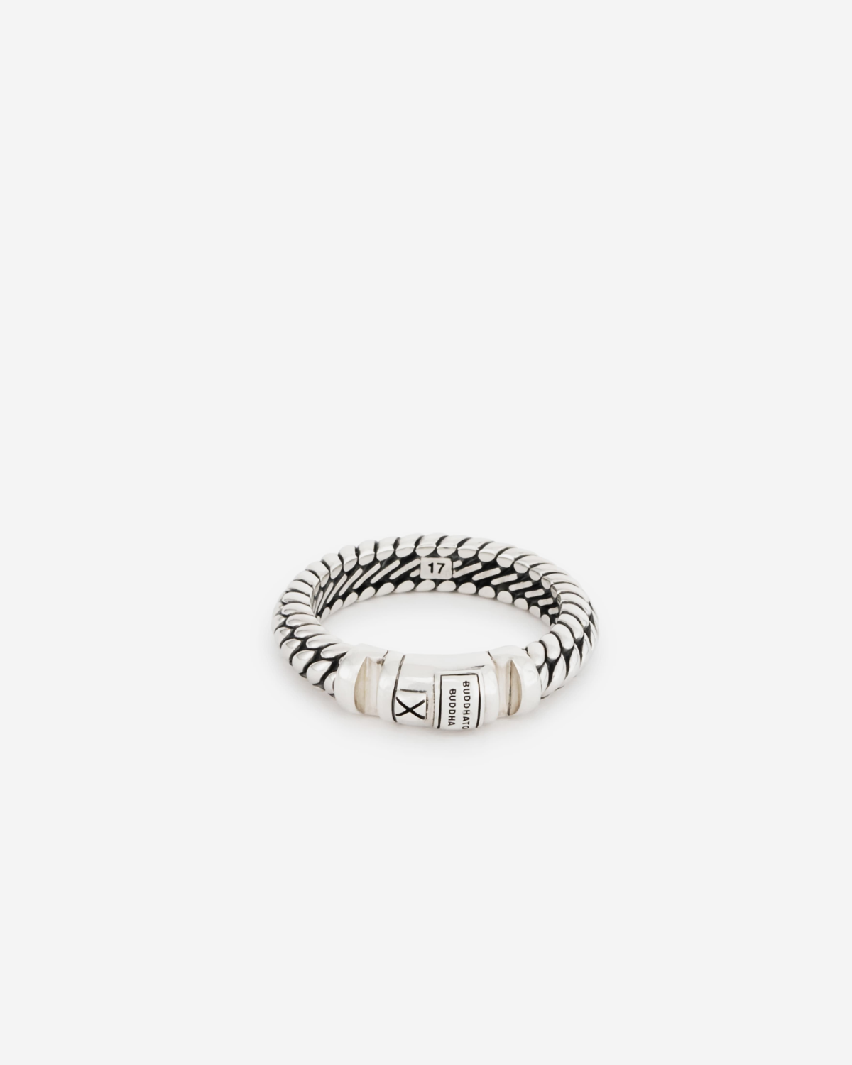 613 17,5 - Ben XS Lock Ring Silver