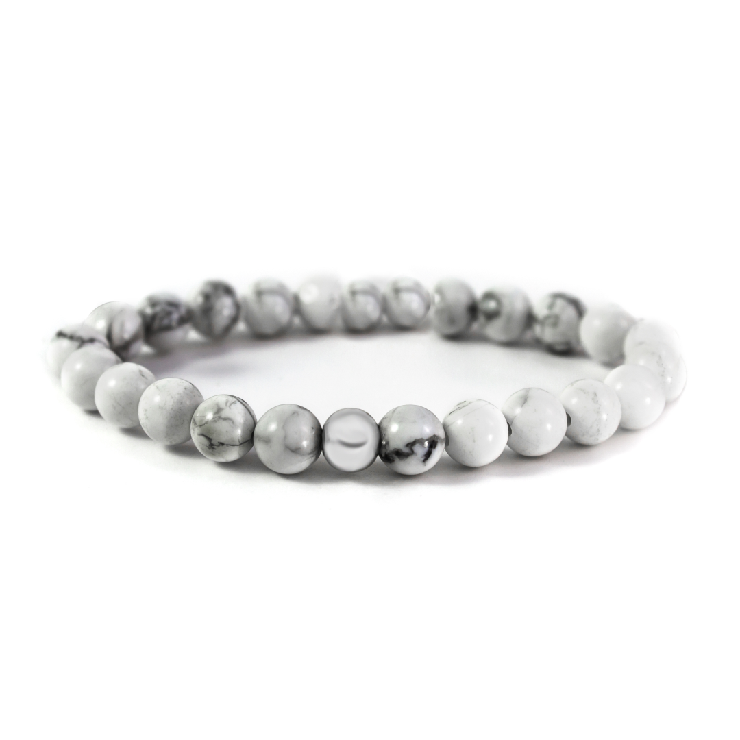 6mm Additional Bracelet Howlite