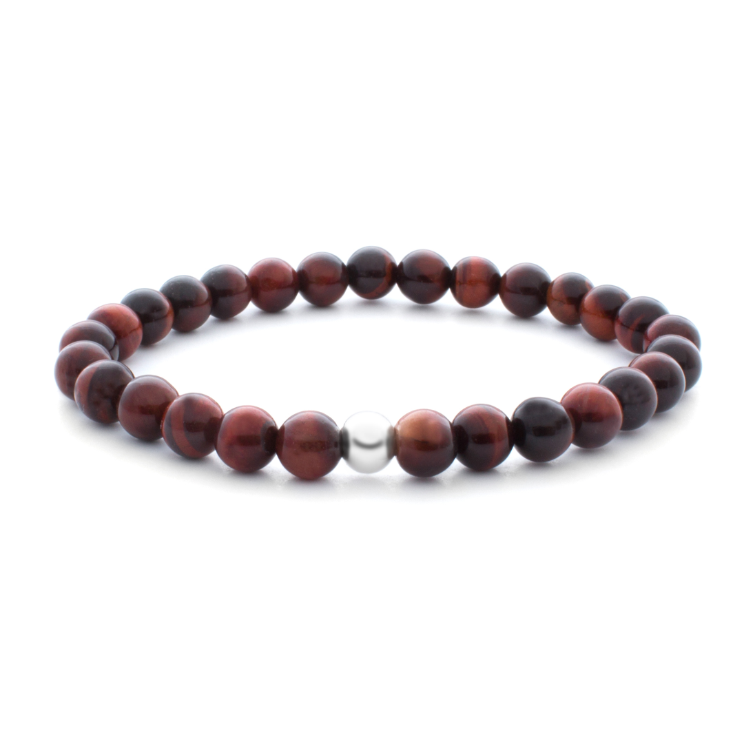6mm Additional Bracelet Red Tiger Eye
