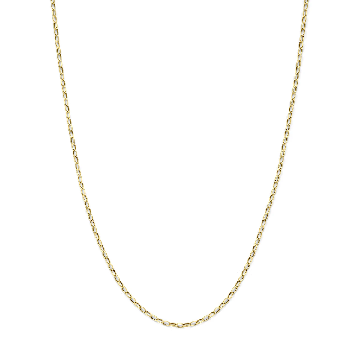 9k collier anker 2,8 mm 9K geel