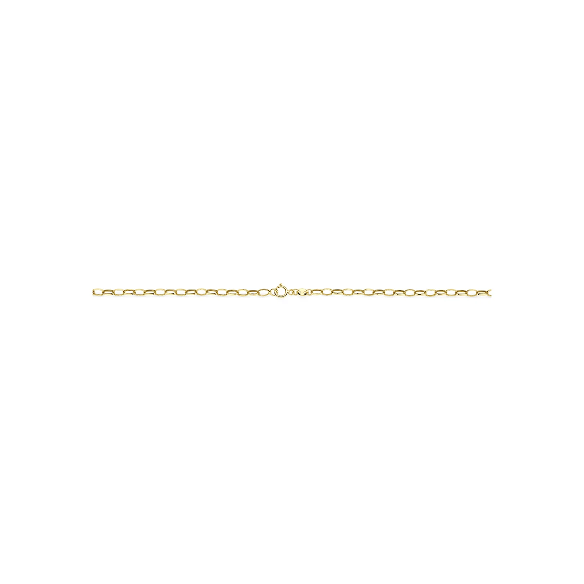 9k collier anker 2,8 mm 9K geel