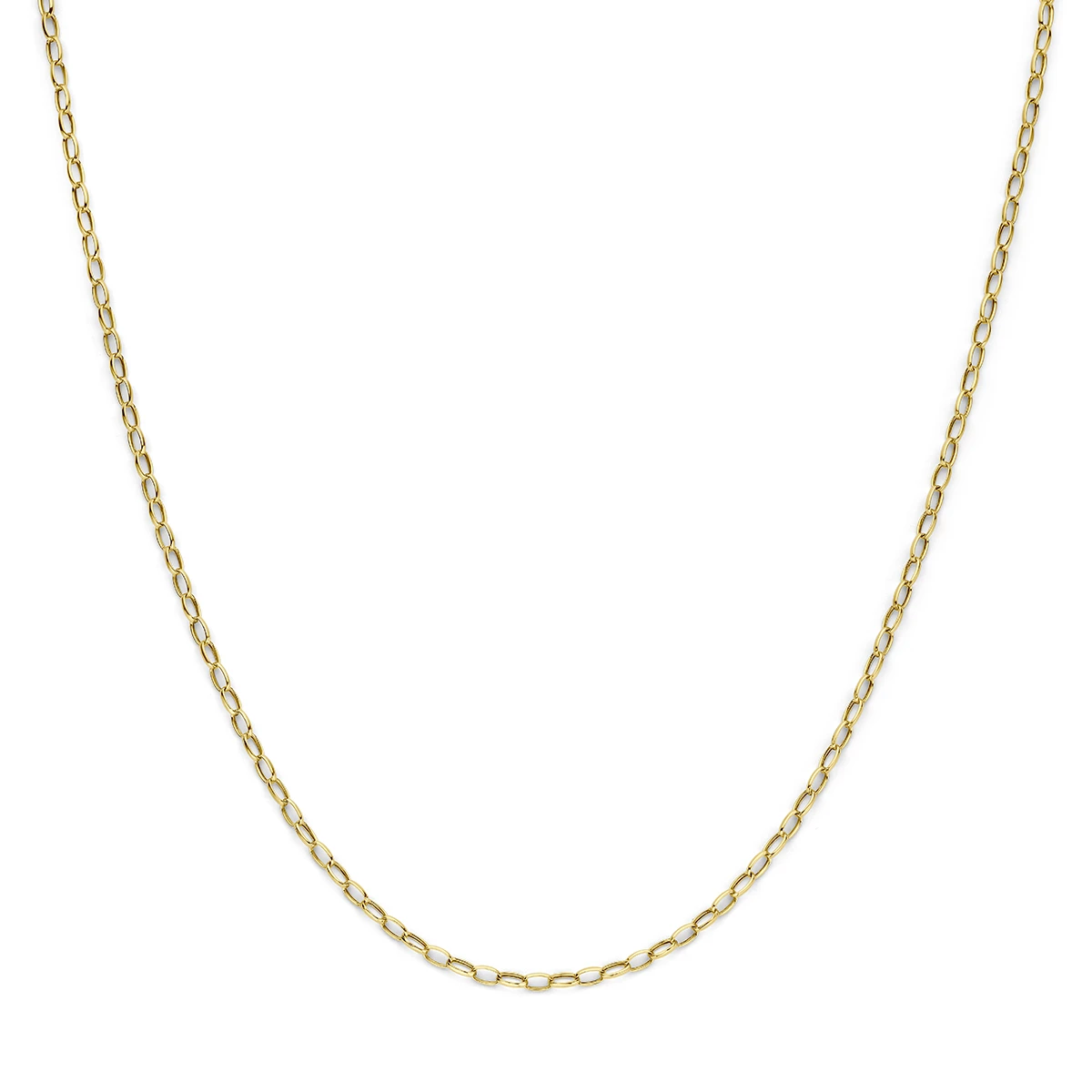 9k collier anker 2,8 mm 9K geel