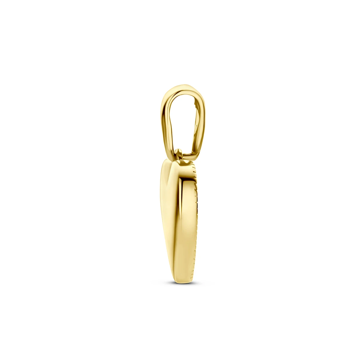 9k hanger hart 10,5 mm 9K geel