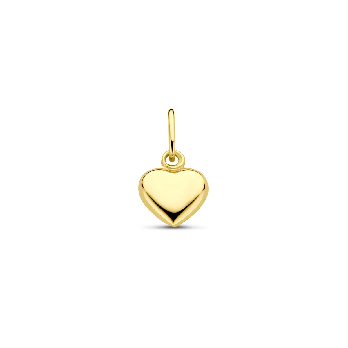 9k hanger hartje 9K geel
