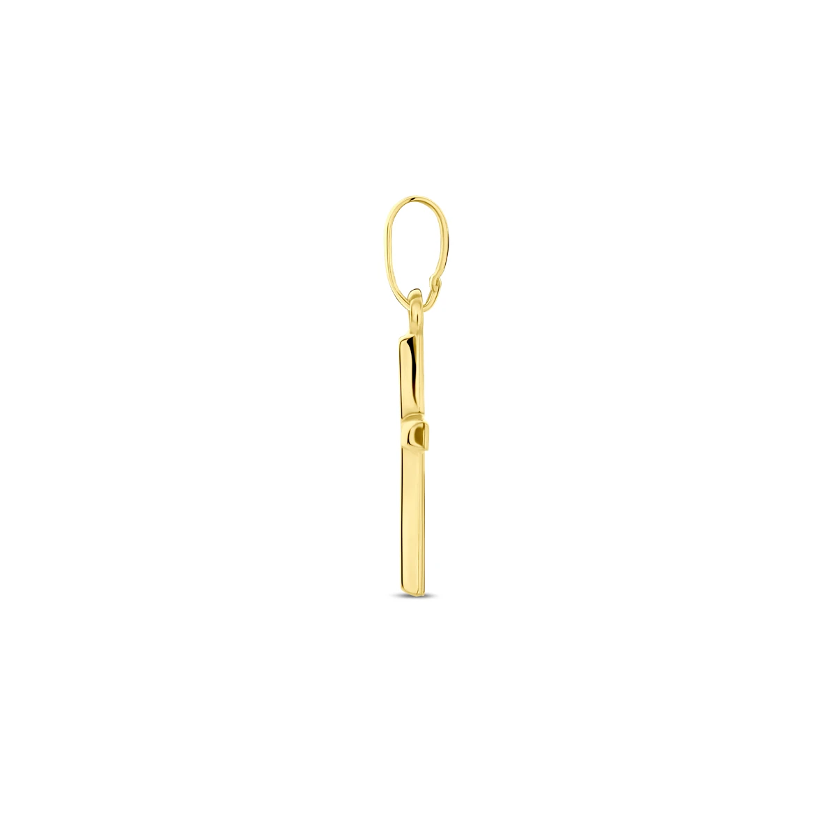 9k hanger kruis 15 mm 9K geel