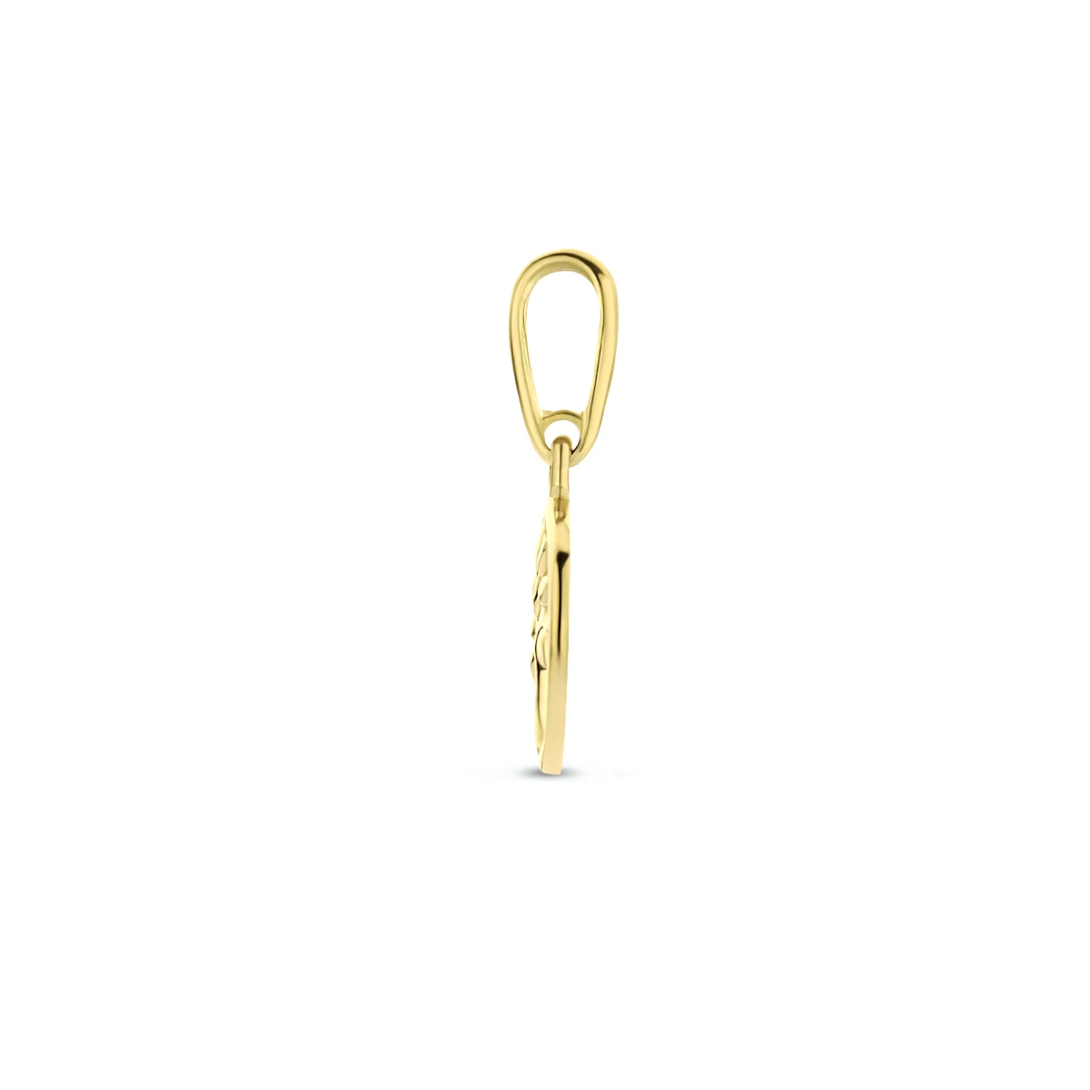 9k hanger levensboom 7,5 mm 9K geel