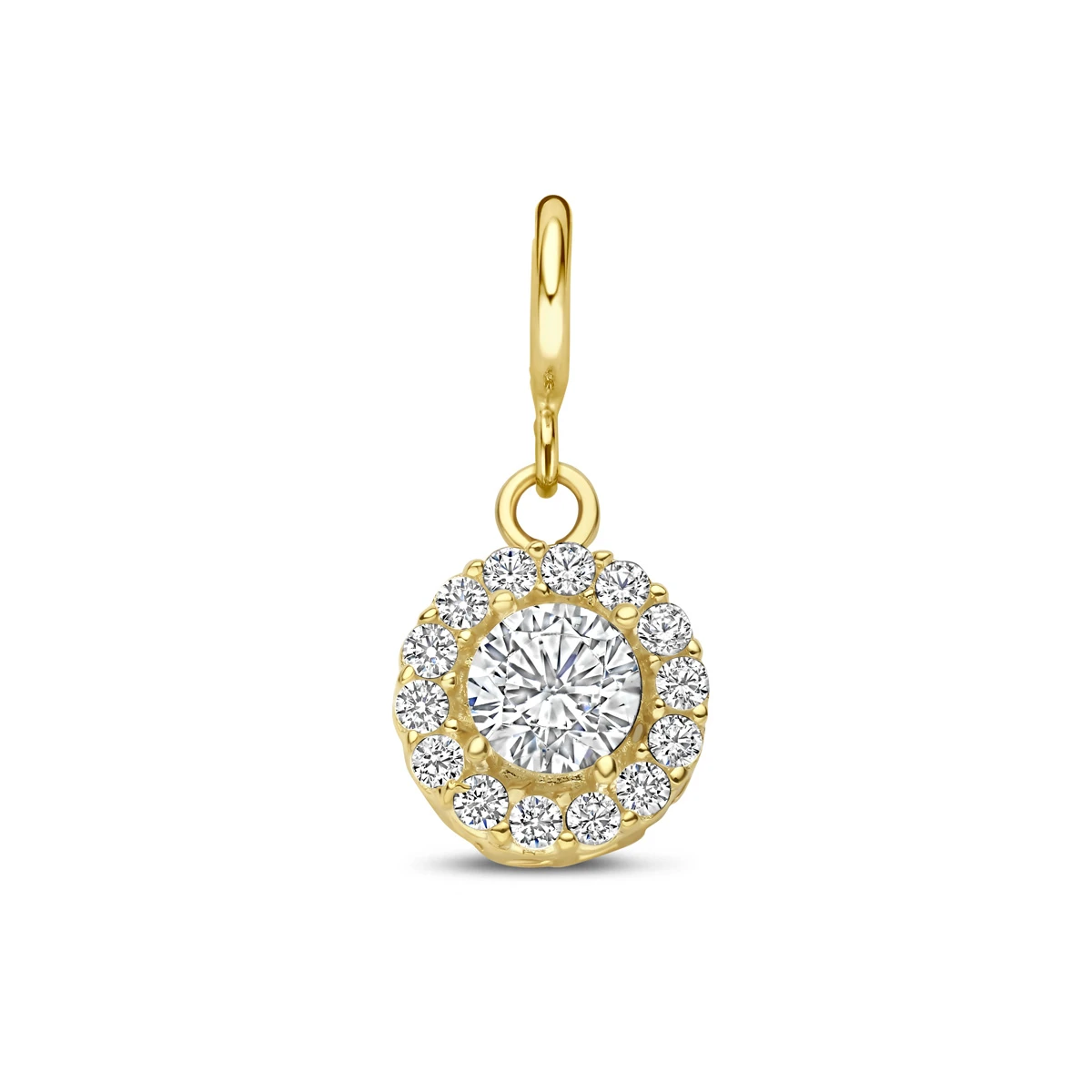 9k slotbedel zirkonia 7,5 mm 9K geel