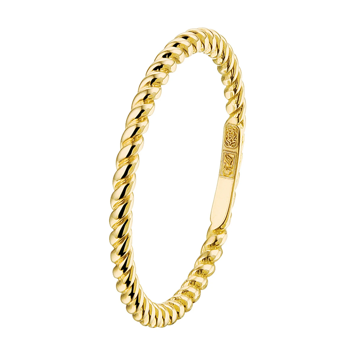 aanschuifring 14K geelgoud