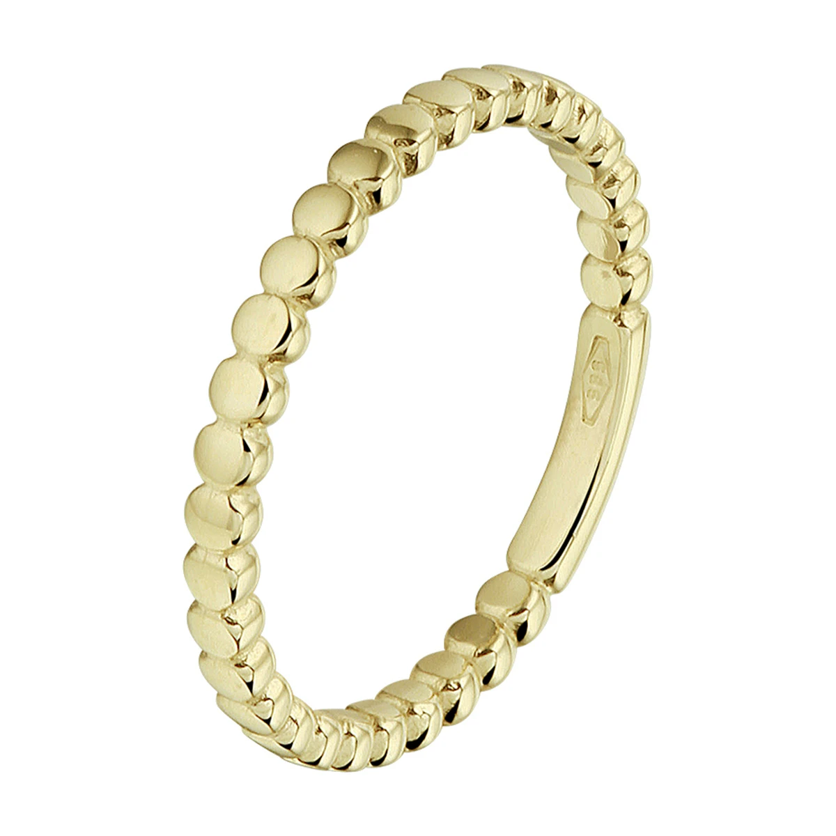 aanschuifring 14K geelgoud