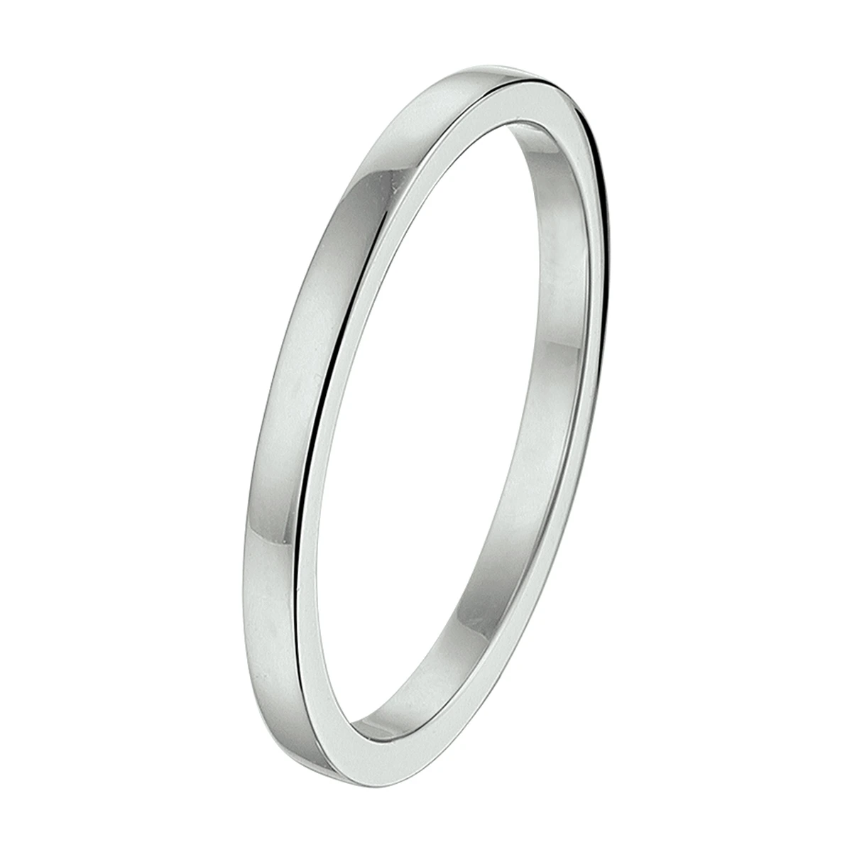 aanschuifring 14K witgoud