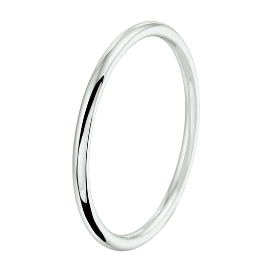 aanschuifring 14K witgoud