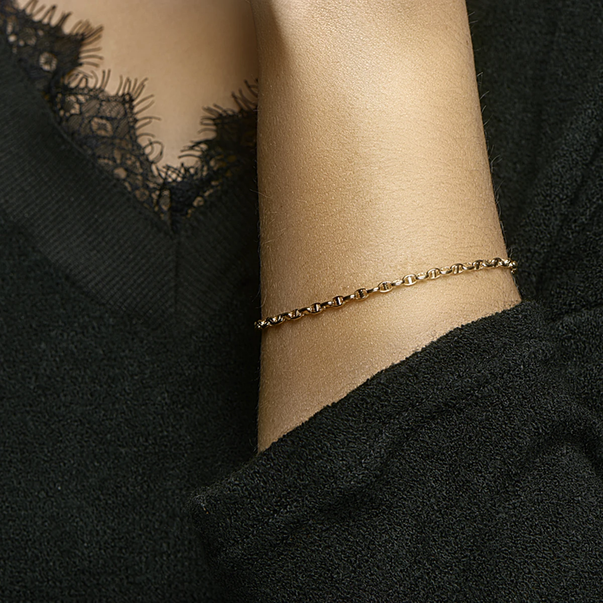 anker 2,9 mm 14K geelgoud