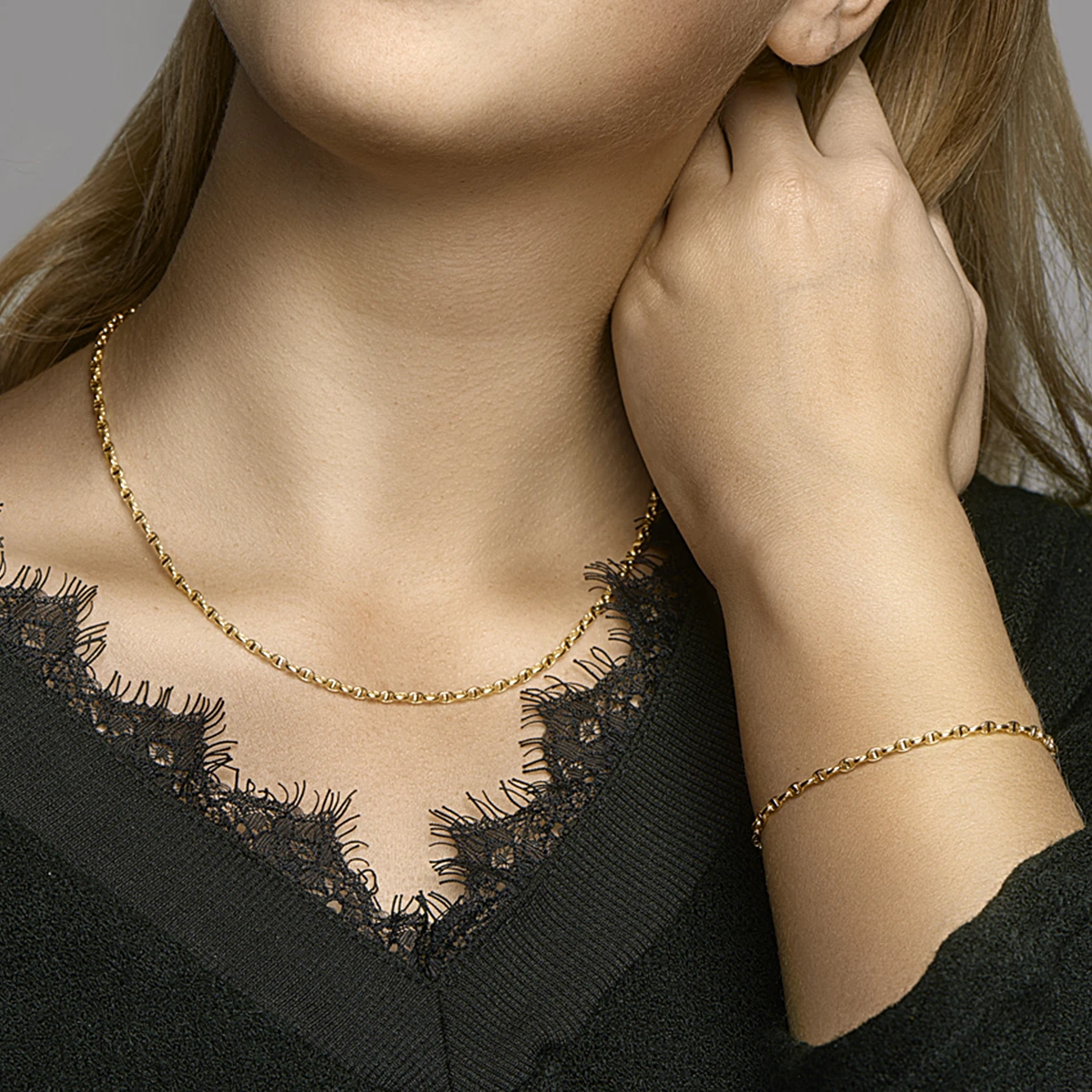 anker 2,9 mm 14K geelgoud