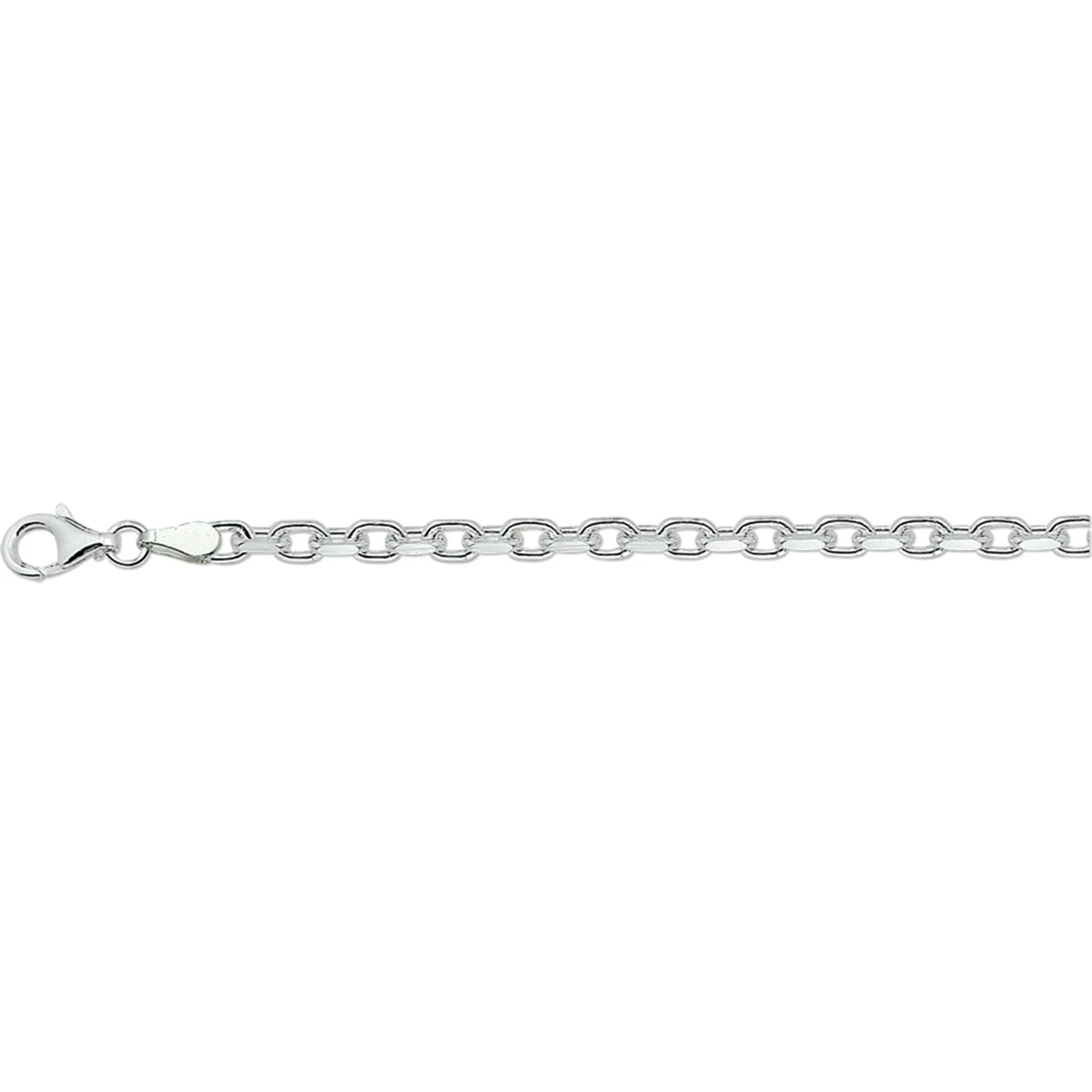 anker 3,7 mm zilver wit