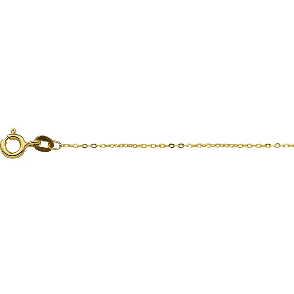 anker plat 1,0 mm 14K geelgoud