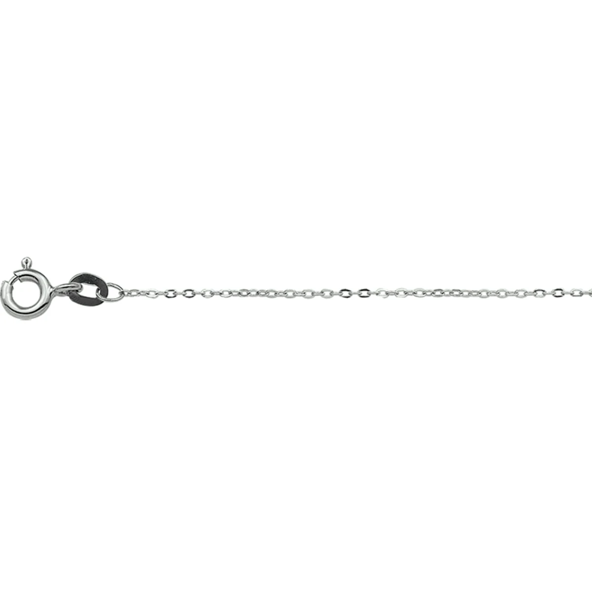 anker plat 1,0 mm 14K witgoud