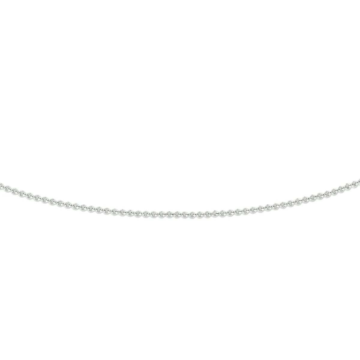 anker rond 0,8 mm 14K witgoud