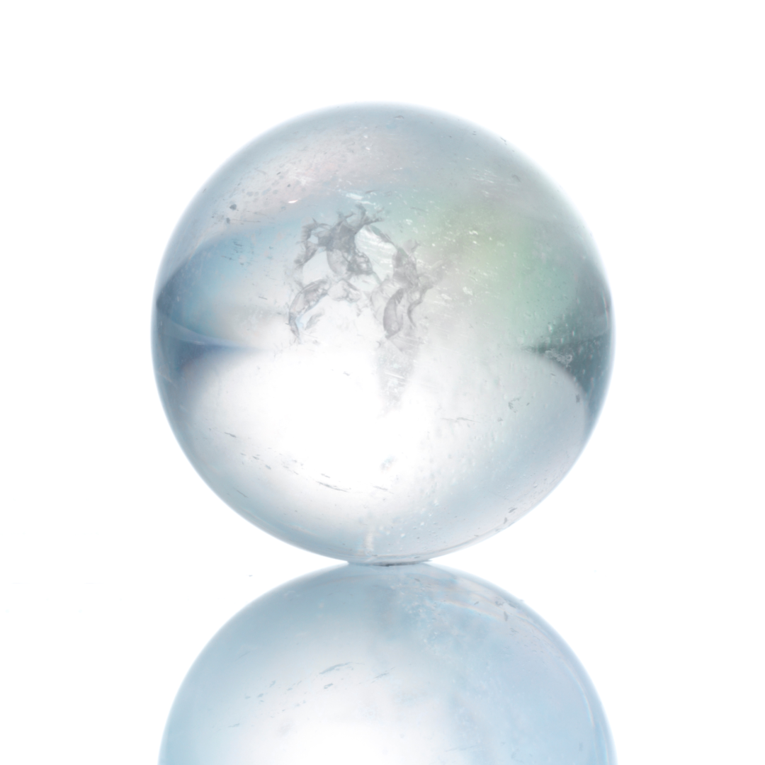 Aqua Aura Blue small 14mm