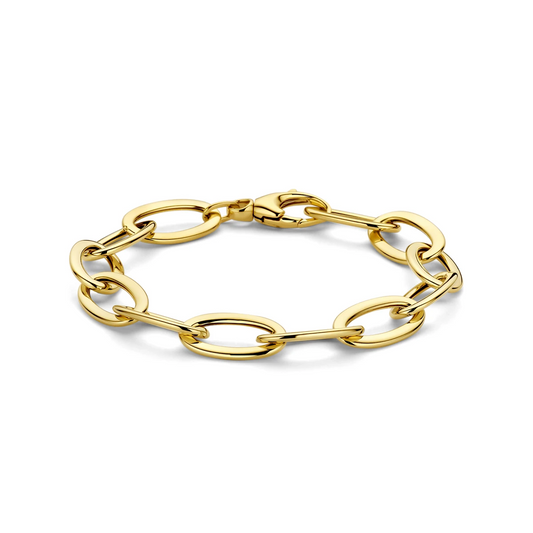 armband 10,5 mm 19 cm 14K geelgoud