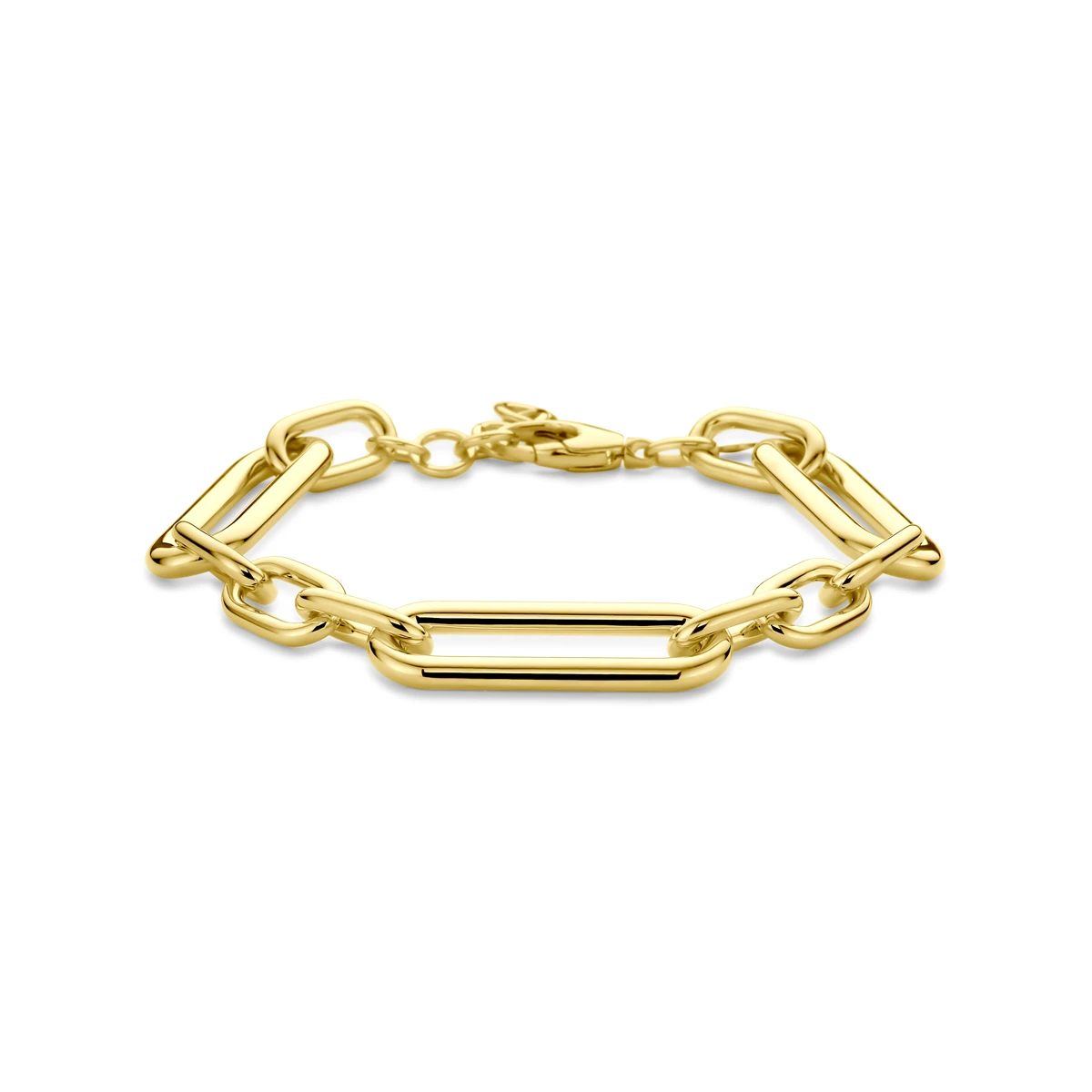 armband 11 mm 18 + 2,5 cm 14K geelgoud