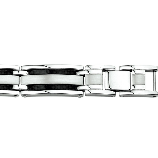 armband 13 mm 20 + 2 cm edelstaal