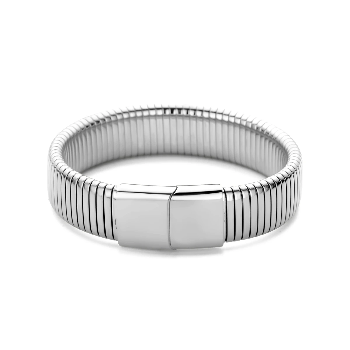 armband 15 mm 18,5 cm edelstaal