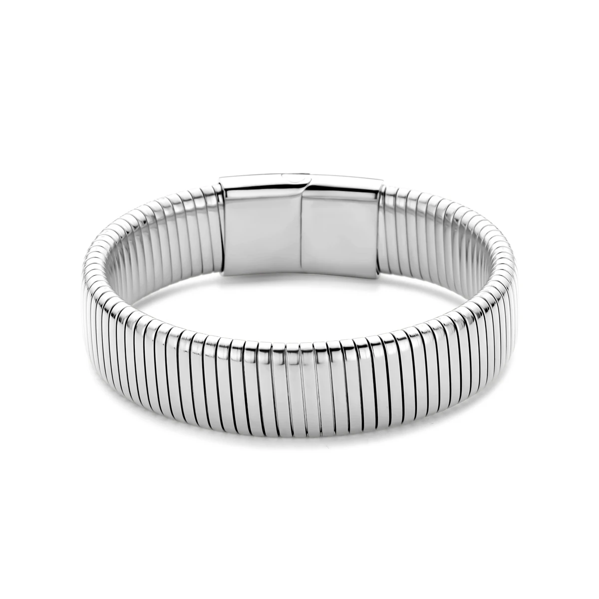 armband 15 mm 18,5 cm edelstaal