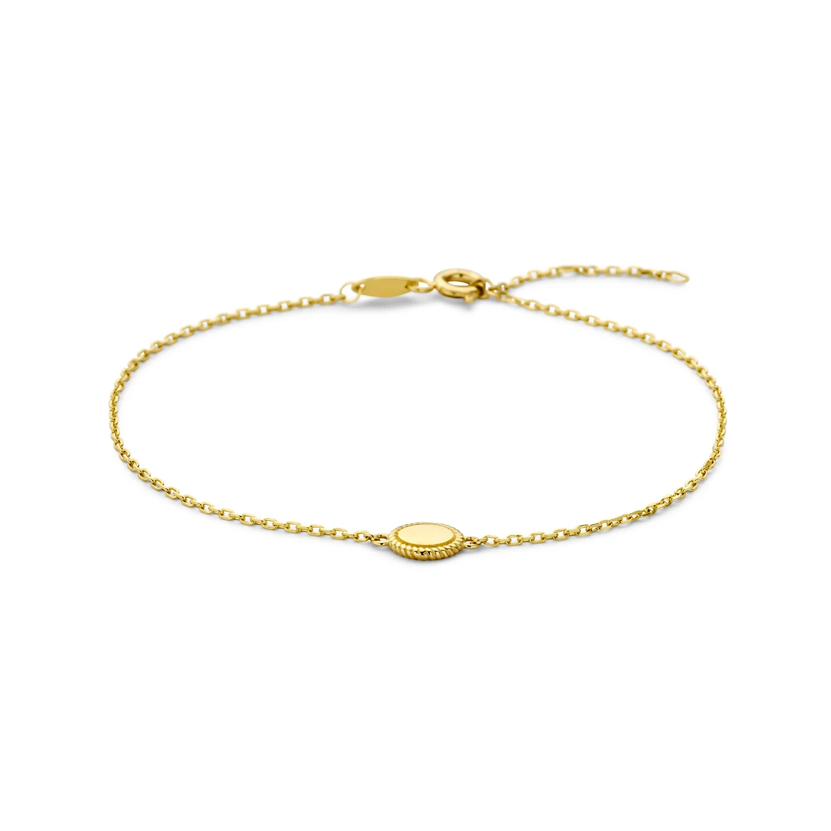 armband 16,5 - 17,5 - 18,5 cm 14K geelgoud