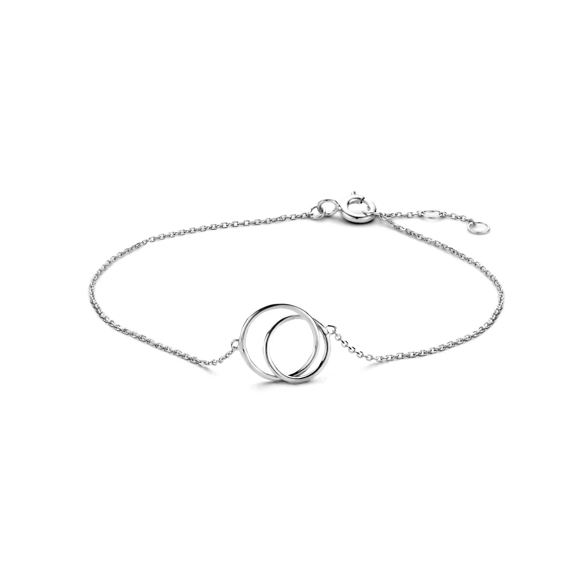 armband 16,5 - 17,5 - 18,5 cm 14K witgoud