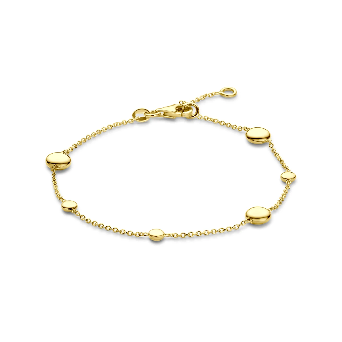 armband 17 - 19 cm 14K geelgoud