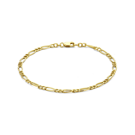 armband 3,5 mm 19 cm 14K geelgoud