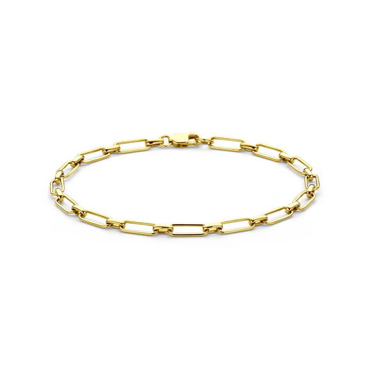 armband 3,5 mm 19 cm 14K geelgoud