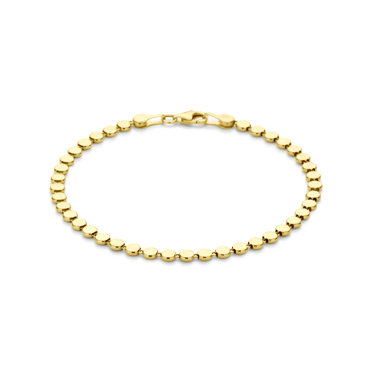armband 3,6 mm 18,5 cm 14K geelgoud