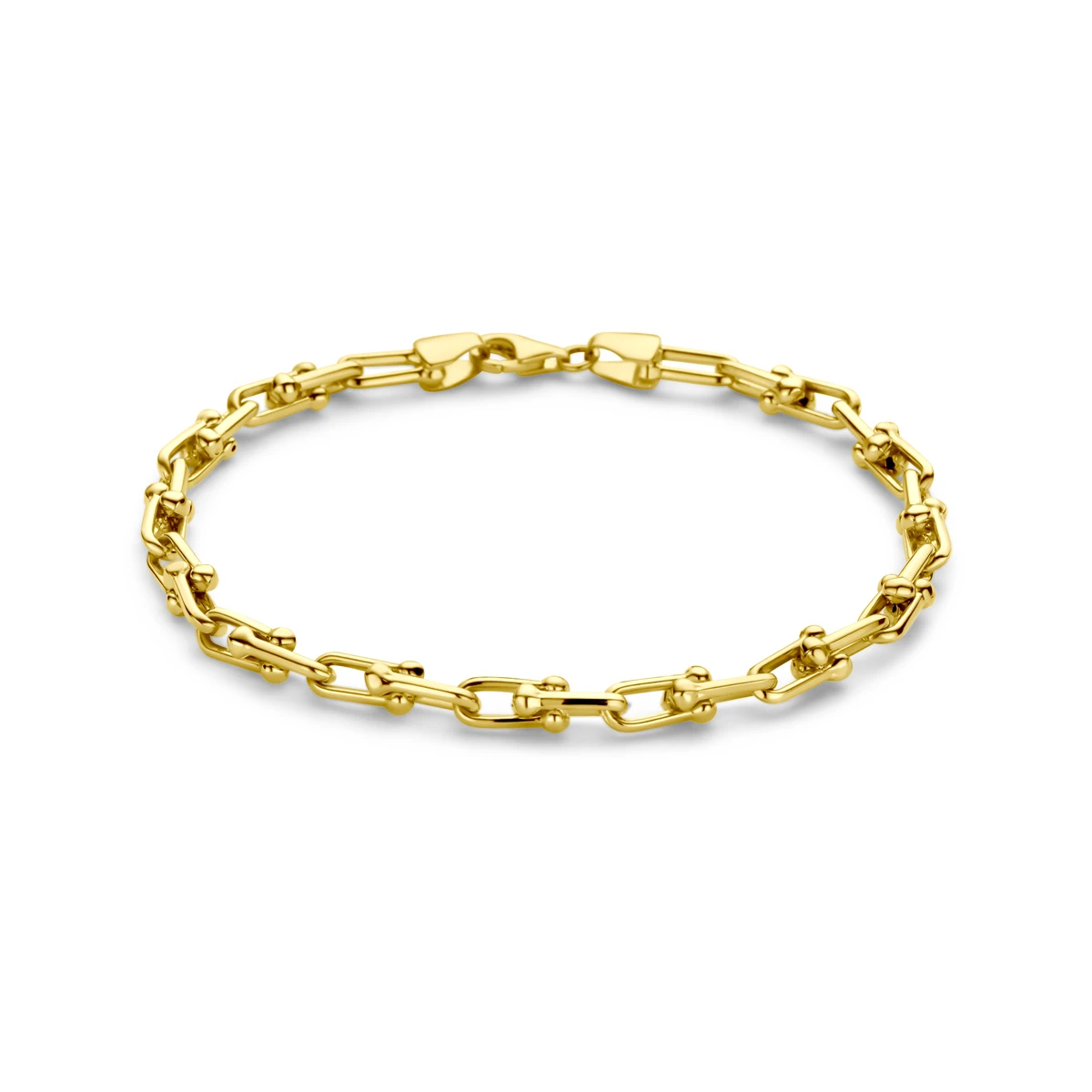 armband 4,0 mm 19 cm 14K geelgoud