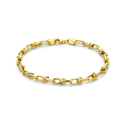 armband 4,0 mm 19 cm 14K geelgoud