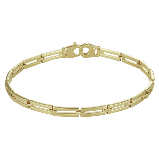 armband 4,0 mm 20 cm 14K geelgoud