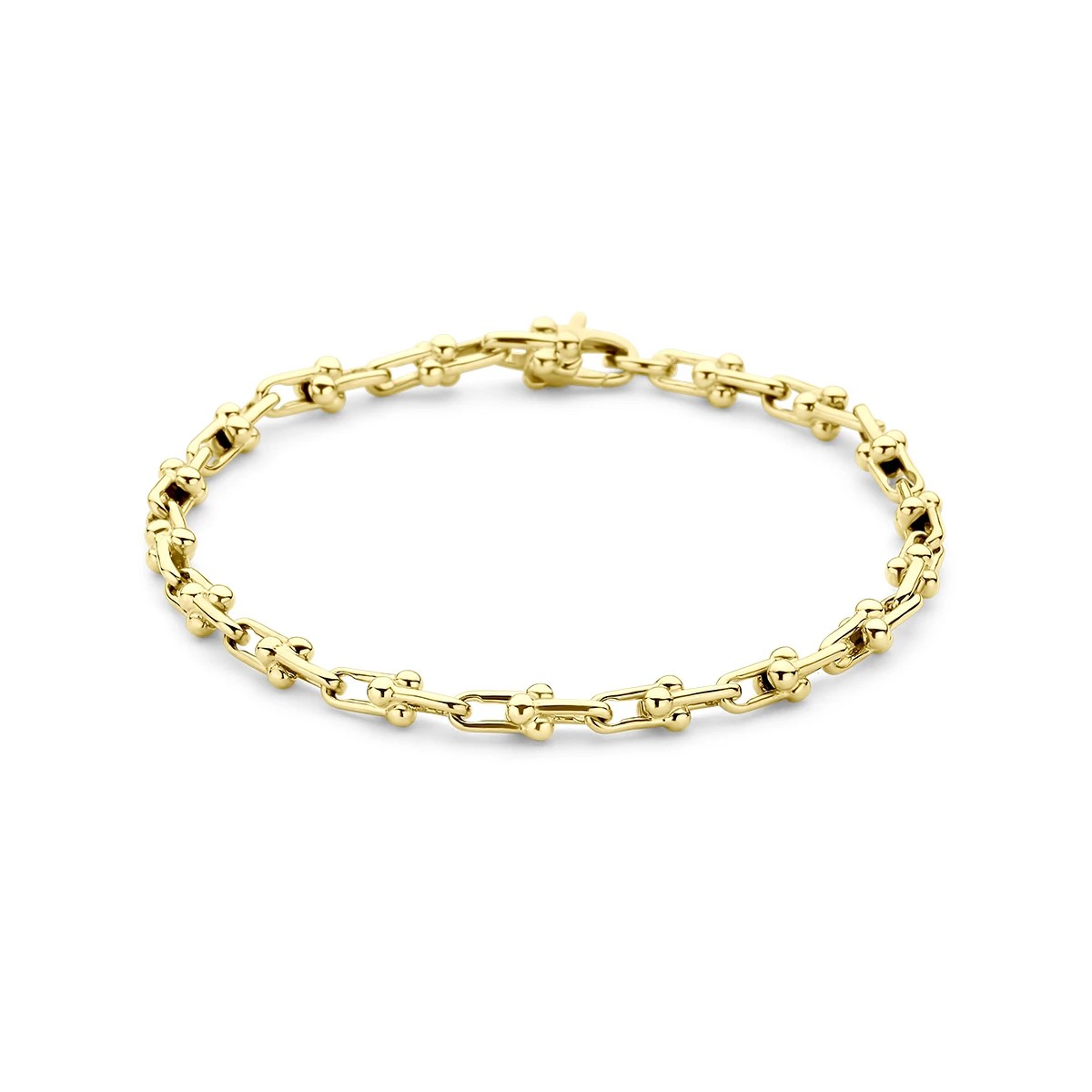 armband 4,3 mm 19 cm 14K geelgoud
