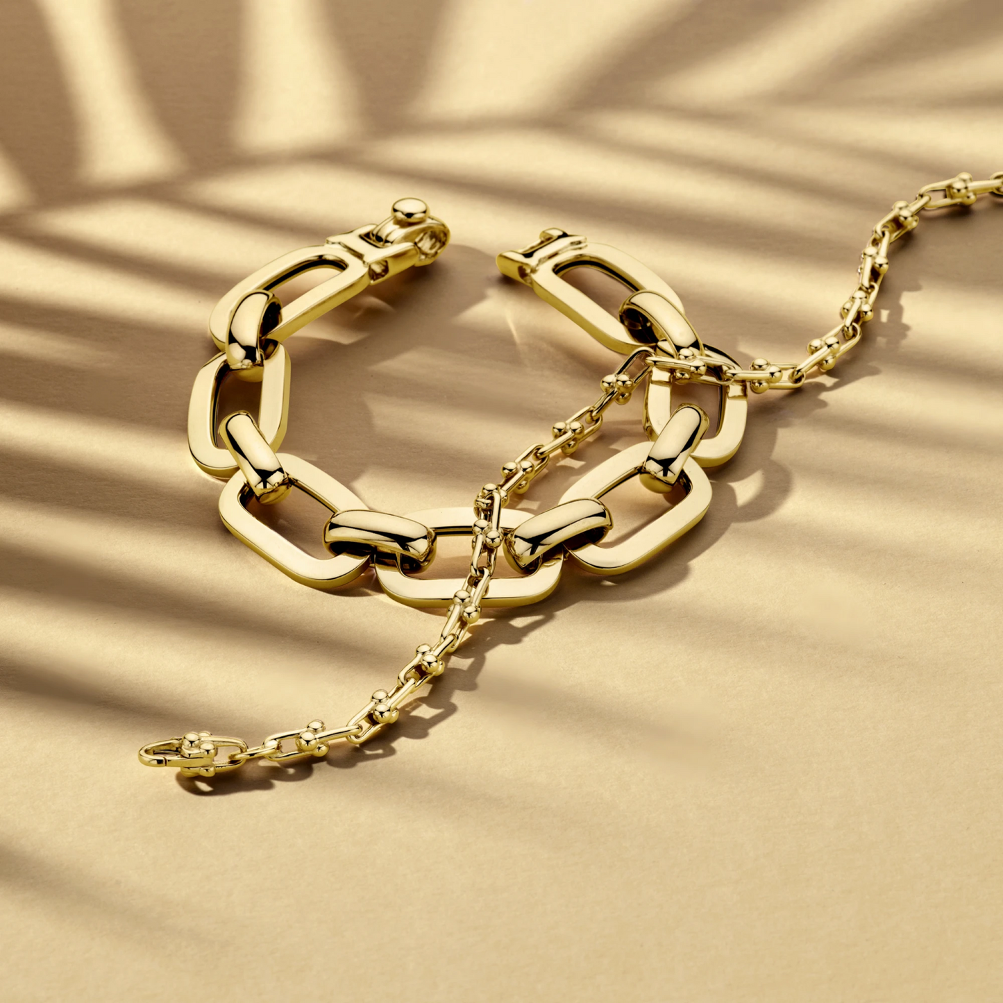 armband 4,3 mm 19 cm 14K geelgoud