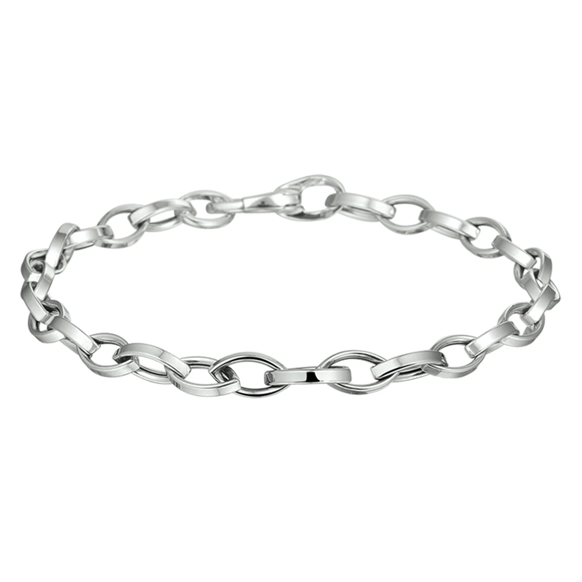 armband 4,5 mm 19 cm 14K witgoud