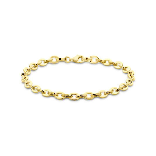 armband 4,7 mm 19 cm 14K geelgoud