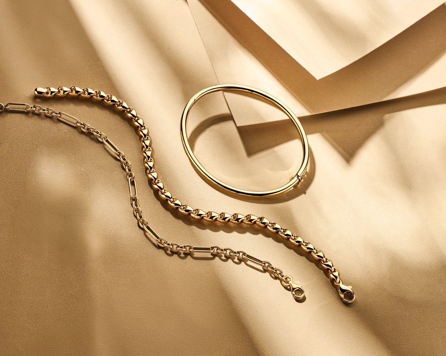 armband 5,0 mm 19 cm 14K geelgoud