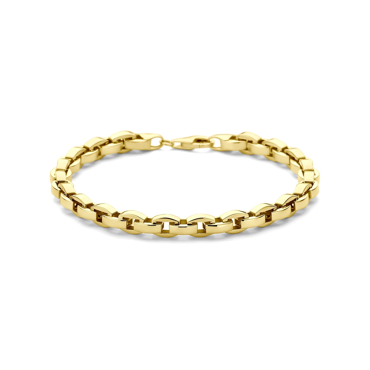 armband 5,3 mm 19 cm 14K geelgoud