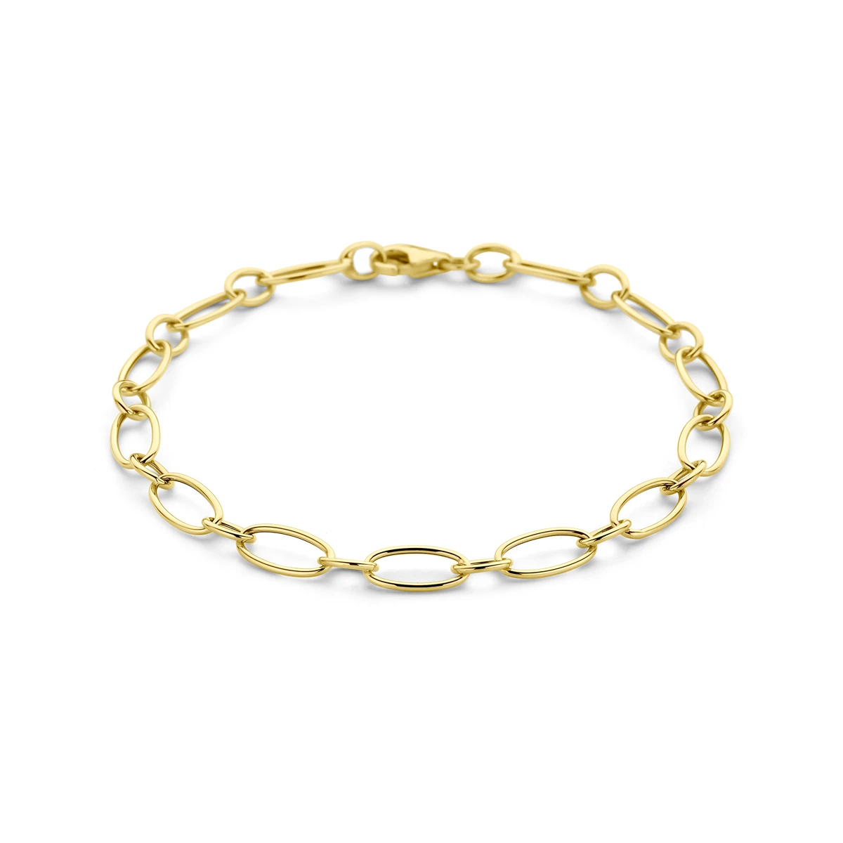 armband 5,5 mm 19 cm 14K geelgoud