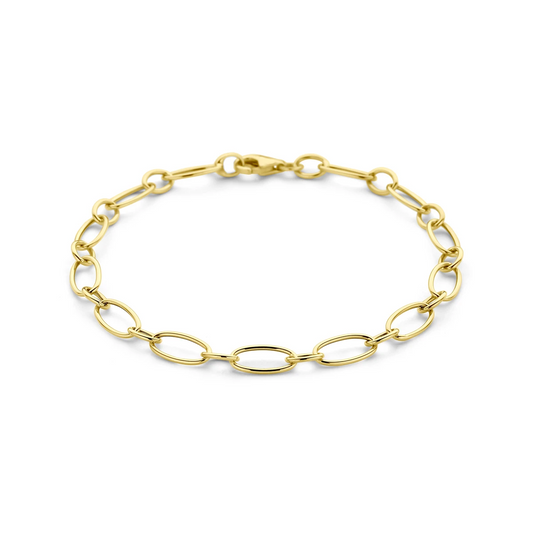armband 5,5 mm 19 cm 14K geelgoud