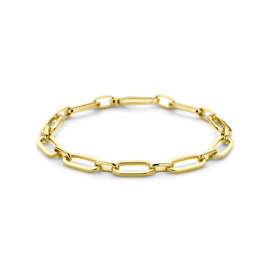 armband 6,5 mm 19 cm 14K geelgoud