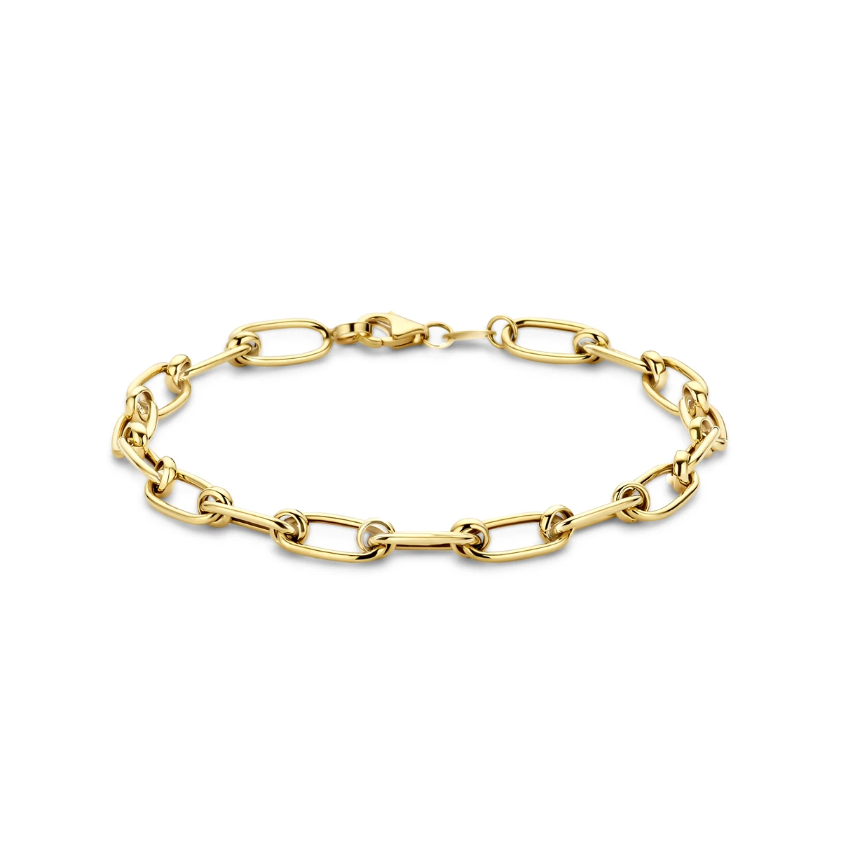armband 6,5 mm 19 cm 14K geelgoud